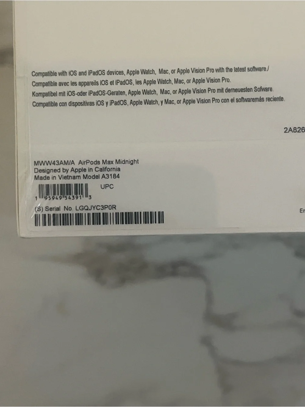 Apple AirPods Max Over-Ear Headphones in Midnight